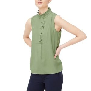 J crew green top nwt